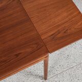 Midcentury Danish smaller dining table in teak by Christian Linneberg 1960s