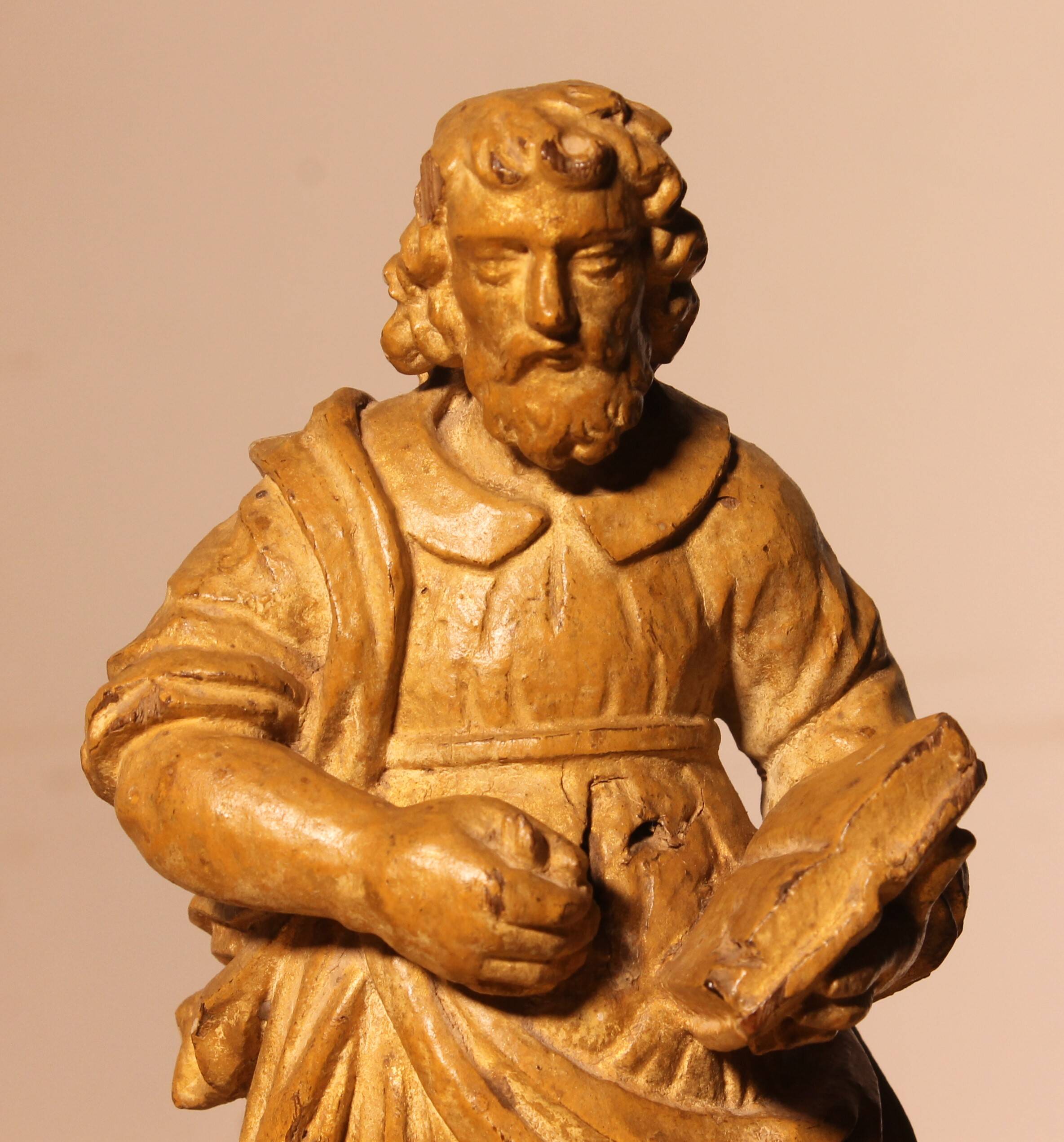 Paire de Saint Marc en noyer, Venise XVIème siècle