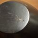 signed black wood fruit basket