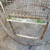 Old wrought iron aviary