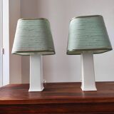 Pair of vintage Danish lamps 1980
