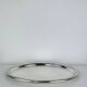 Vintage oval silver-plated tray