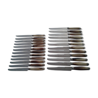 Box 24 knives vintage