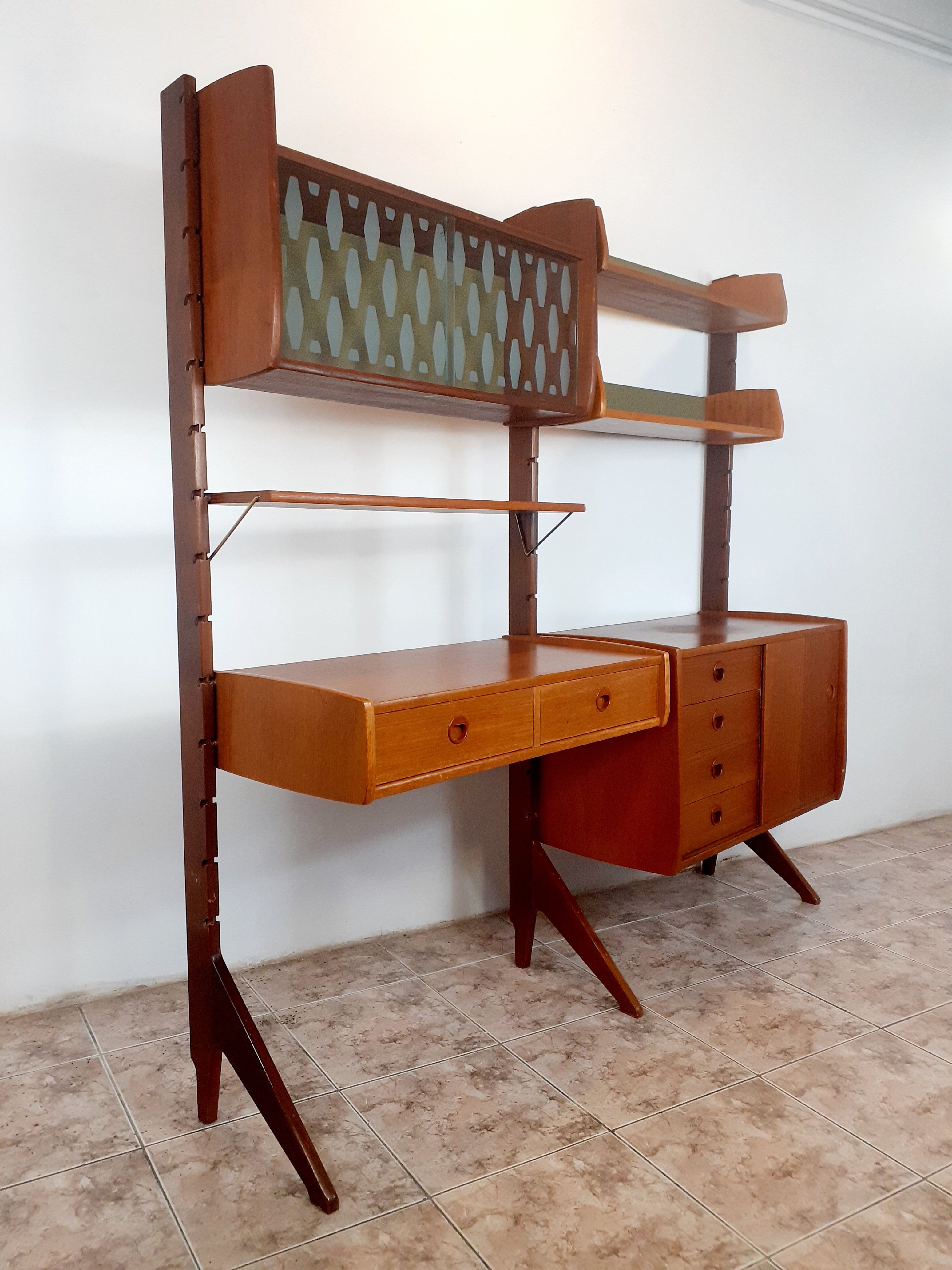 Teak storage cabinet by Blindheim, Norway 1960s