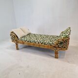 Italian Bamboo Daybed, 1960s