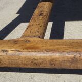 Restored solid oak farmhouse table