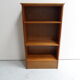 Vintage oak open bookcase