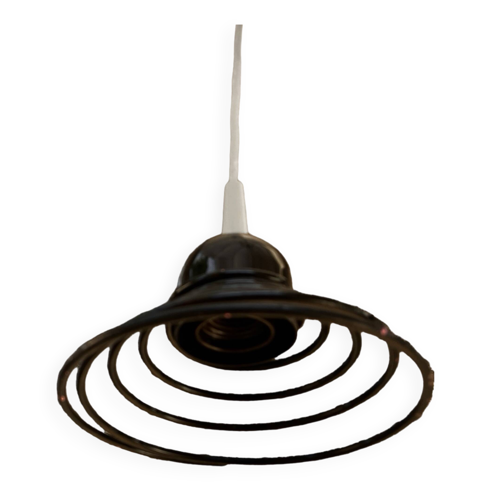 Massive 027043 spring hanging lamp, Belgium, 1970s.