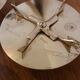 Trio de bougeoirs scandinaves en laiton Pierre Forsell pour Skultuna