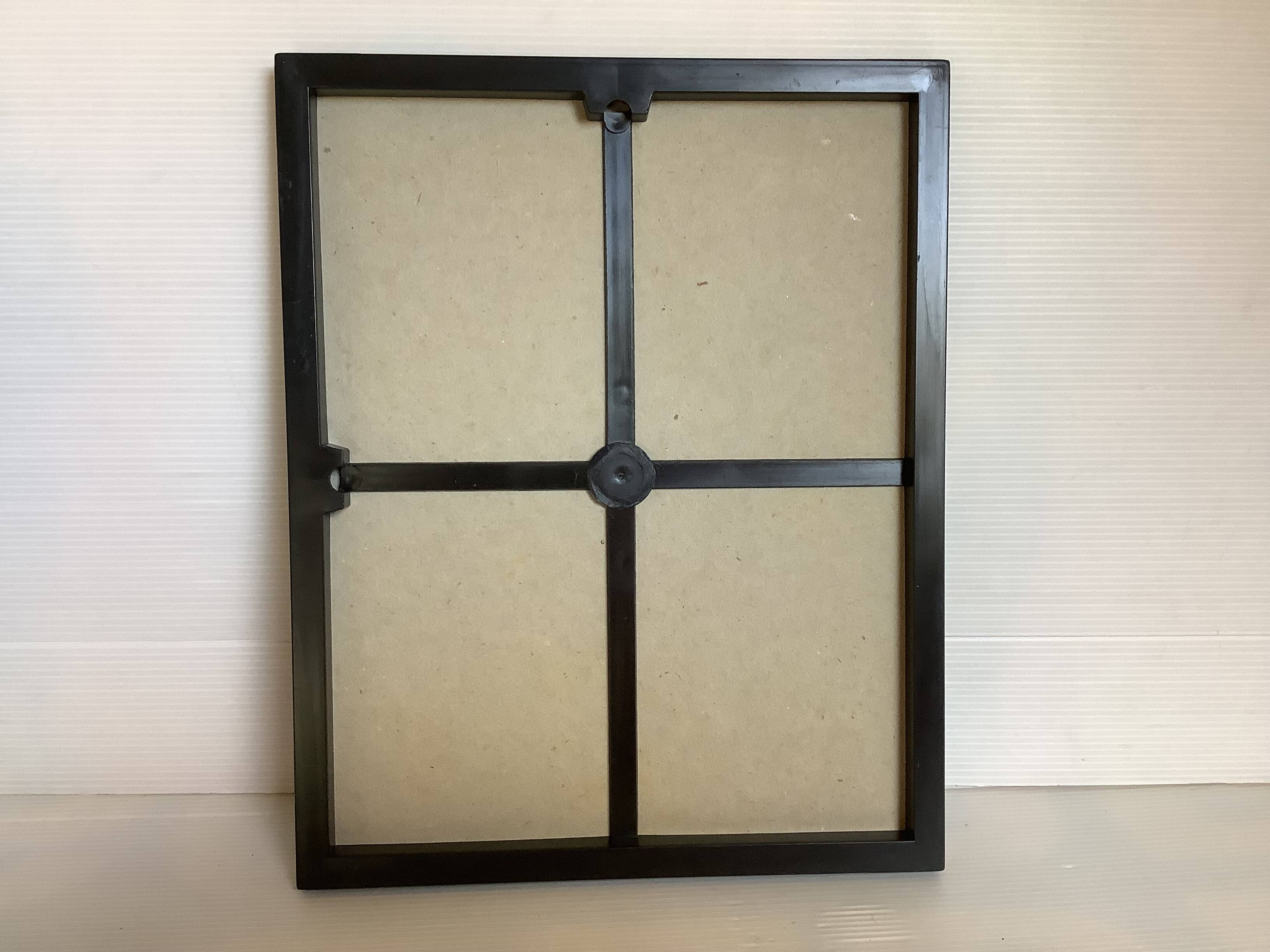 Art Deco woman portrait in iridescent colors