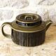 Kosmos series ceramic teapot by Arabia Finland