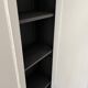 White patinated wardrobe