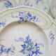 9 Antique KG Lunéville Plates, Regence Model