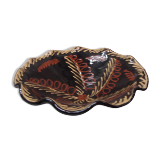 Dish, faience Alsace 1950