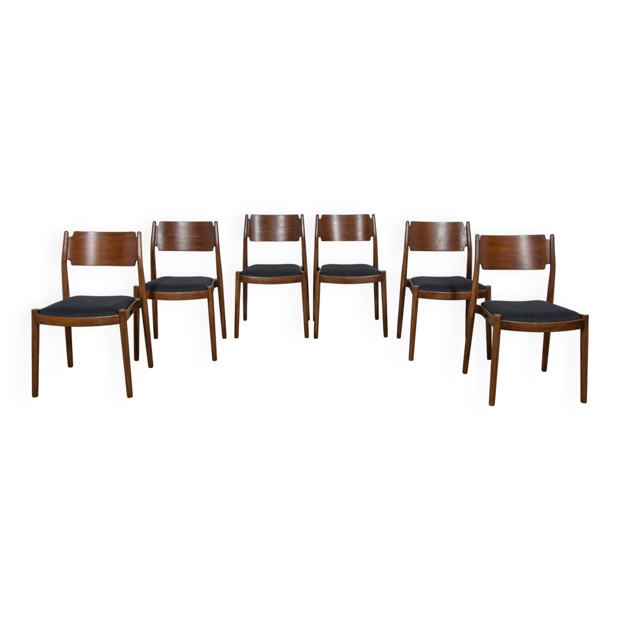 Mid-Century Danish Dining Chairs, 1960s, Set of 6