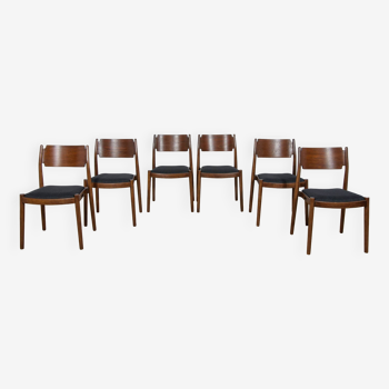 Mid-Century Danish Dining Chairs, 1960s, Set of 6