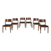 Chaises de Salle à Manger Mid-Century, Danemark, 1960s, Set de 6