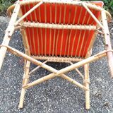 Rattan armchair