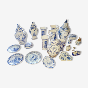 Vases faience delfs