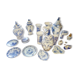 Vases faience delfs