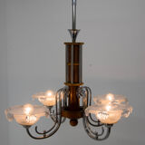 Art deco chandelier  1930s