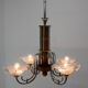 Art deco chandelier  1930s