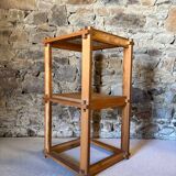 Vintage pine side shelf / coffee table from the 80s-90s