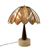 Lampe de table de style Hollywood Regency, Italie 1970