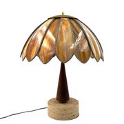 Hollywood regency important table lamp, Italy 1970 ca.