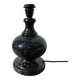 Black Memphis 80 speckled ceramic lamp base