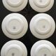 Set de 6 assiettes Digoin Sarreguemines modèle Olga