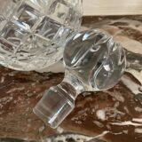 Cut crystal carafe
