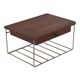 Vintage Floating Wall Shelf With Drawer, Teak String Rack 60's Design