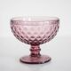Vintage purple glass sugar bowl from the mid-century, Italy, 1960s.
