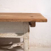Antique pine coffee table – Central Europe, circa 1900