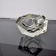 Ashtray by flavio Poli for seguso, sommerso glass, Murano, Italy, 1960