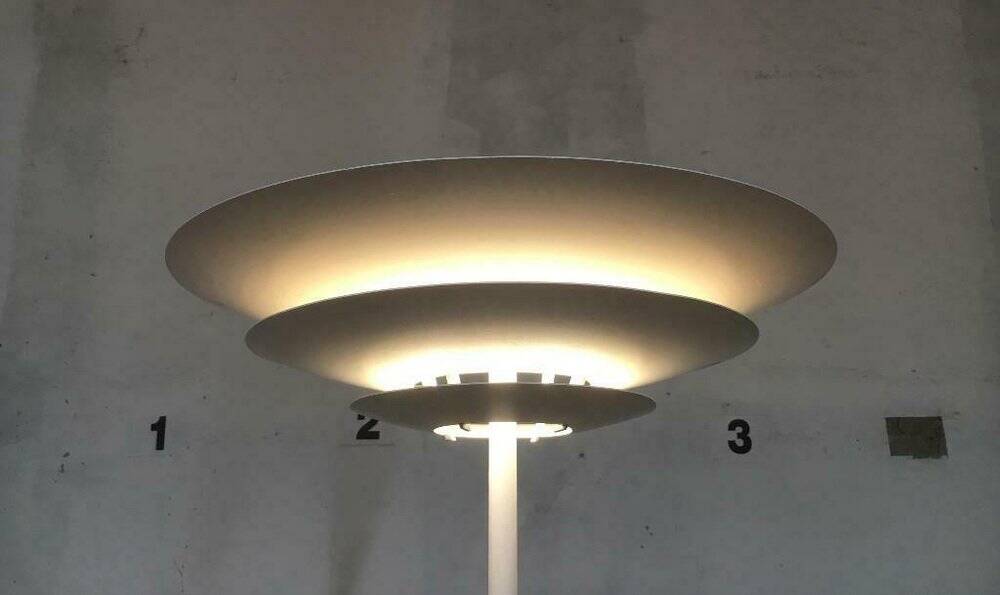 Vintage floor lamp model Oslo by Kurt Norregaard for Louis Poulsen, 1990s.