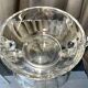 FRUIT CUTTER FRUIT SALAD CRYSTAL CENTERPIECE