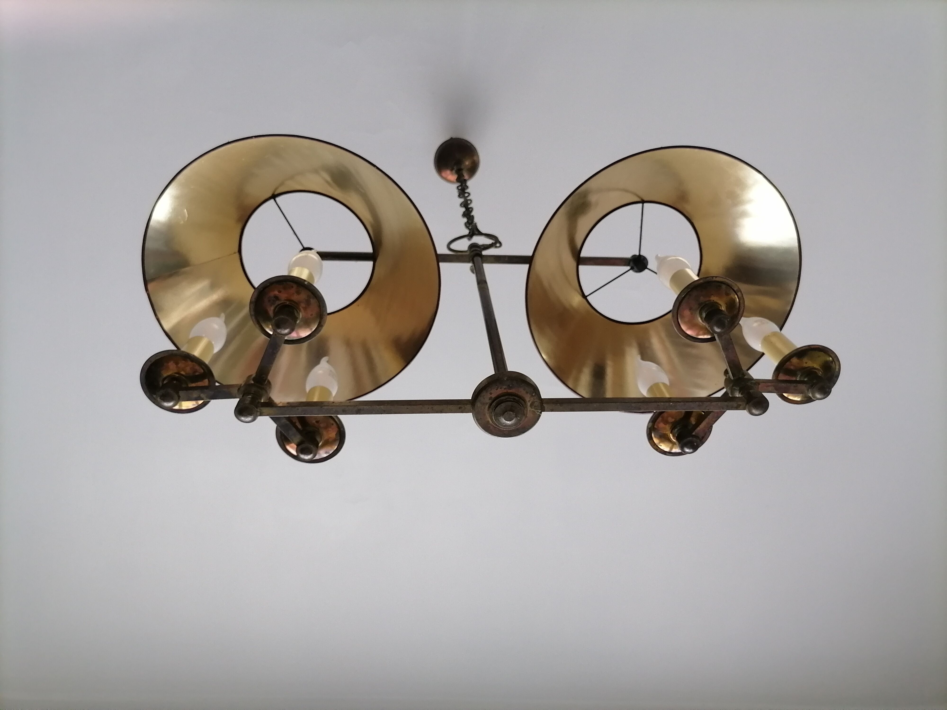 Lustre billard double