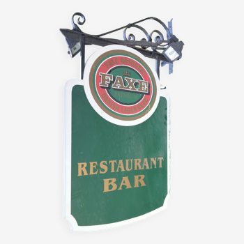 Rare vintage sign Faxe