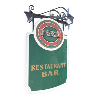 Rare vintage sign Faxe