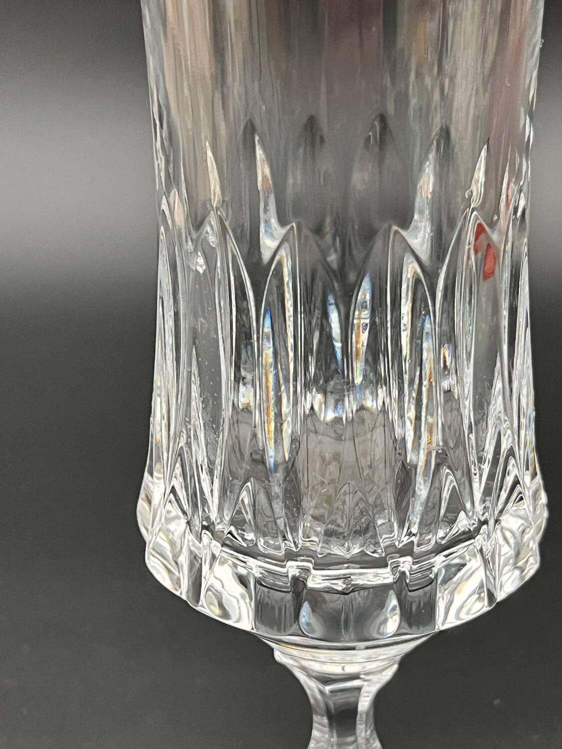 Set of 6 Spiegelau Crystal Flutes