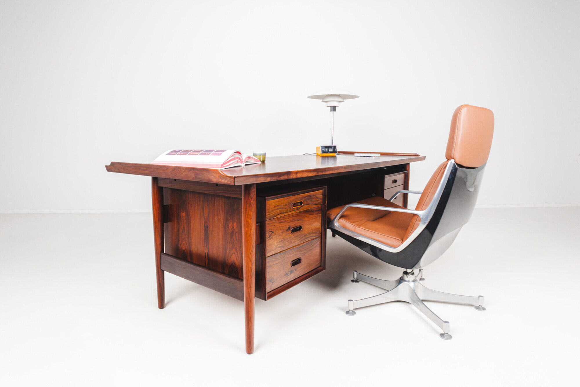 Bureau Arne Vodder en palissandre pour Sibast, Danemark 1960