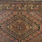 Handmade Caucasian Oriental Carpet 190 x 118