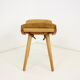 Midcentury Wooden Stool or Footstool/ ULUV, 1960s, Czechoslovakia