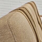 1970s, Danish 3 seater sofa, original very good condition, wool, oak.
