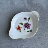 Plat fleuri coloré
