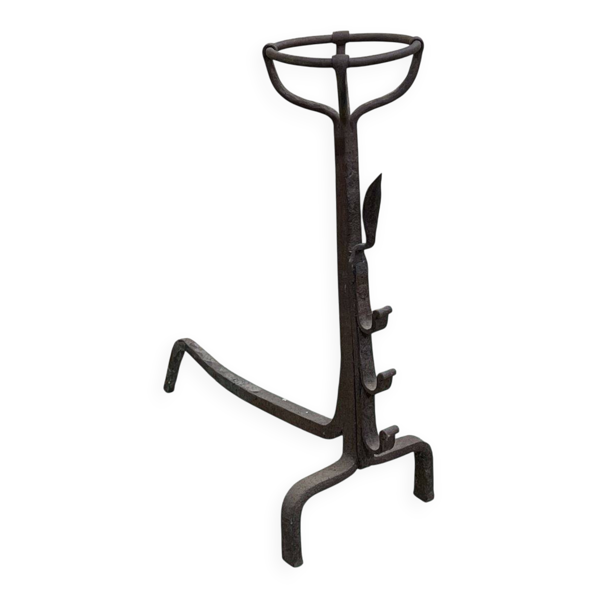 Wrought iron staircase from the 18th century.