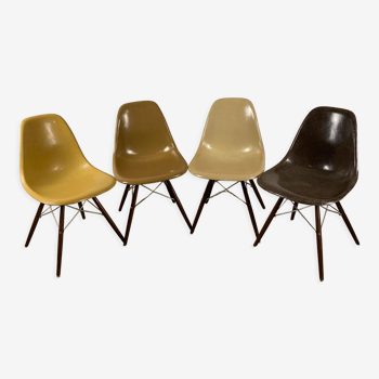 Eames Plastic & Fiberglass Chairs for Vitra