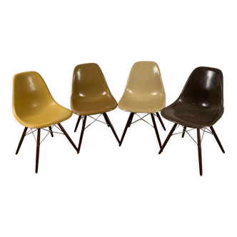 Eames Plastic & Fiberglass Chairs for Vitra